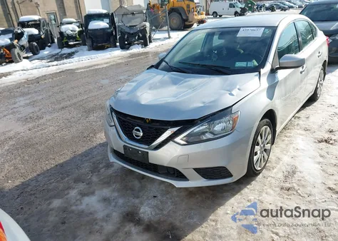 2018 Nissan Sentra S из США, поврежденный, VIN 3N1AB7AP4JY324033